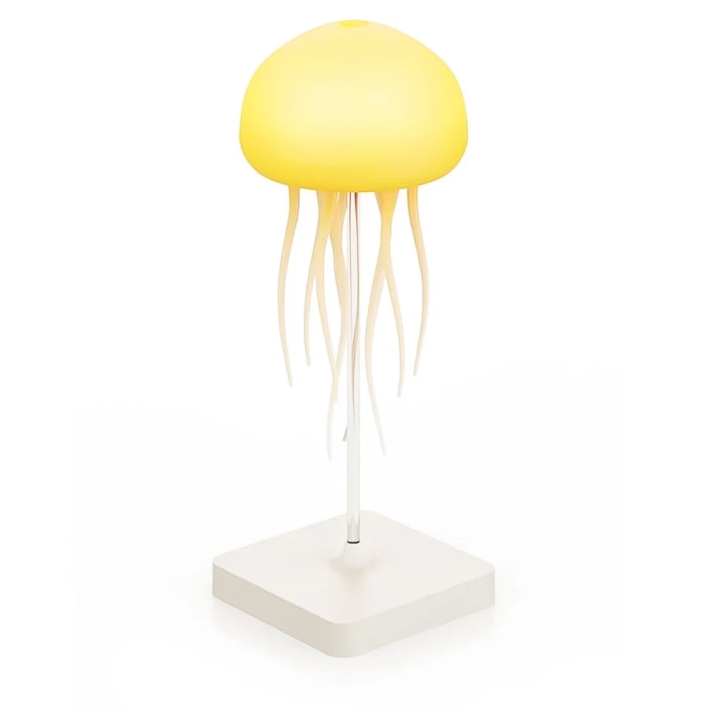 GlowGroove™ Jellyfish Night Light – RGB Voice Control LED Mood Lamp